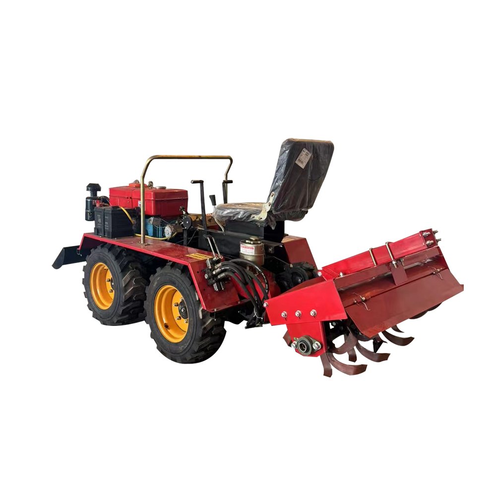 High Productivity Four Wheel Agricultural Tractor Farm Equipment Tractor With Accessories