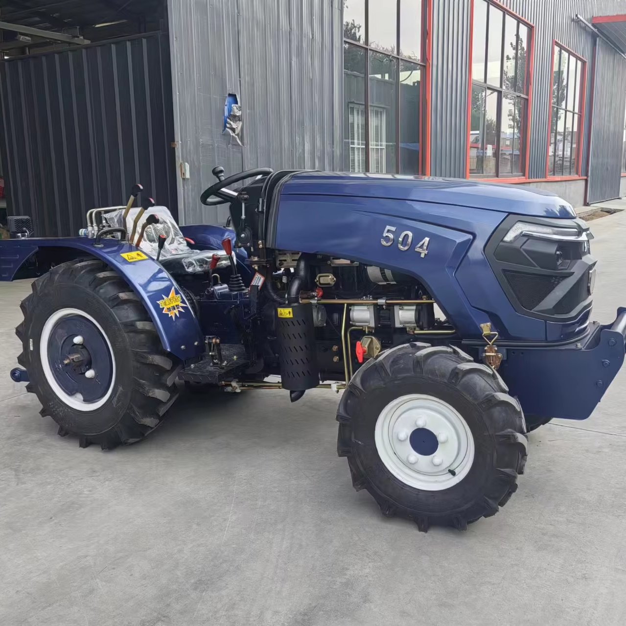 50 HP Diesel Engine Agricultural Tractor 4x4 Four-Wheel Mini Tiller with Long Service Life New Condition for Farm Use