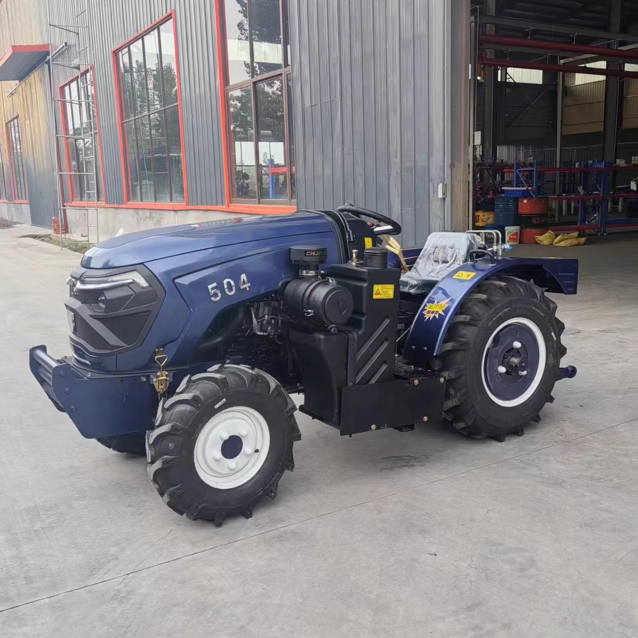 50 HP Diesel Engine Agricultural Tractor 4x4 Four-Wheel Mini Tiller with Long Service Life New Condition for Farm Use