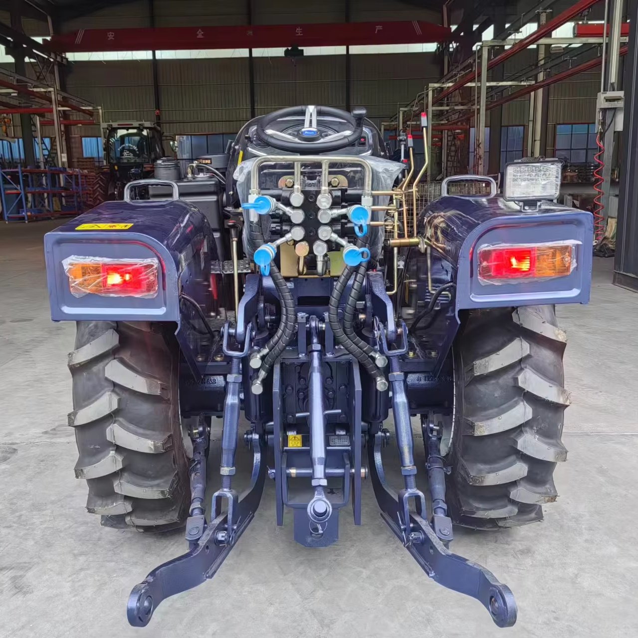 50 HP Diesel Engine Agricultural Tractor 4x4 Four-Wheel Mini Tiller with Long Service Life New Condition for Farm Use