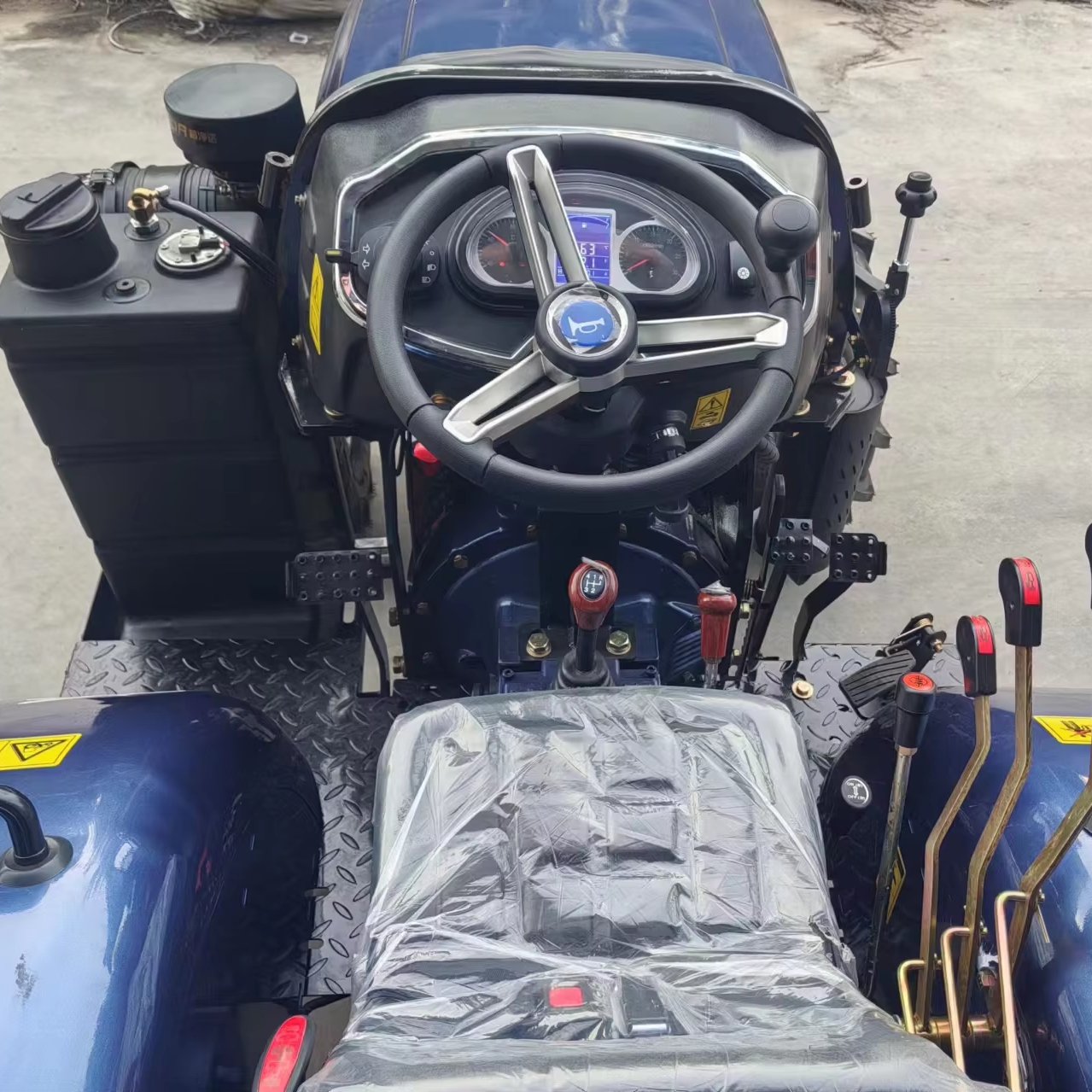 50 HP Diesel Engine Agricultural Tractor 4x4 Four-Wheel Mini Tiller with Long Service Life New Condition for Farm Use