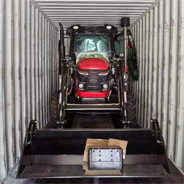 High Efficiency in Europe Farm Tractors CE EPA 4WD 50HP 60HP 80HP 90HP 100HP 180HP Garden Tractor 4WD Farm/Home Tractor for Sale