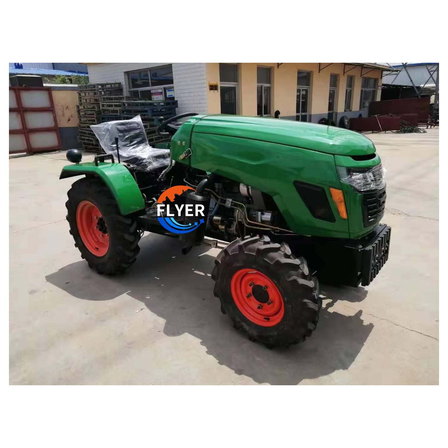 Cheap Sunshade 4x4 Mini Agriculture Farm 40hp 50hp Garden Tractor Manufacturing