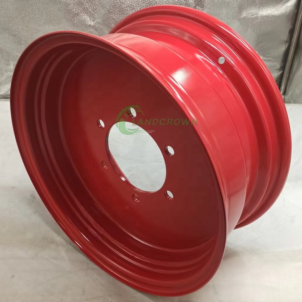 OEM Agricultural Tractor Wheels Heavy Truck Steel Rim in Sizes 15*6 13.6-38 24x8 15x6