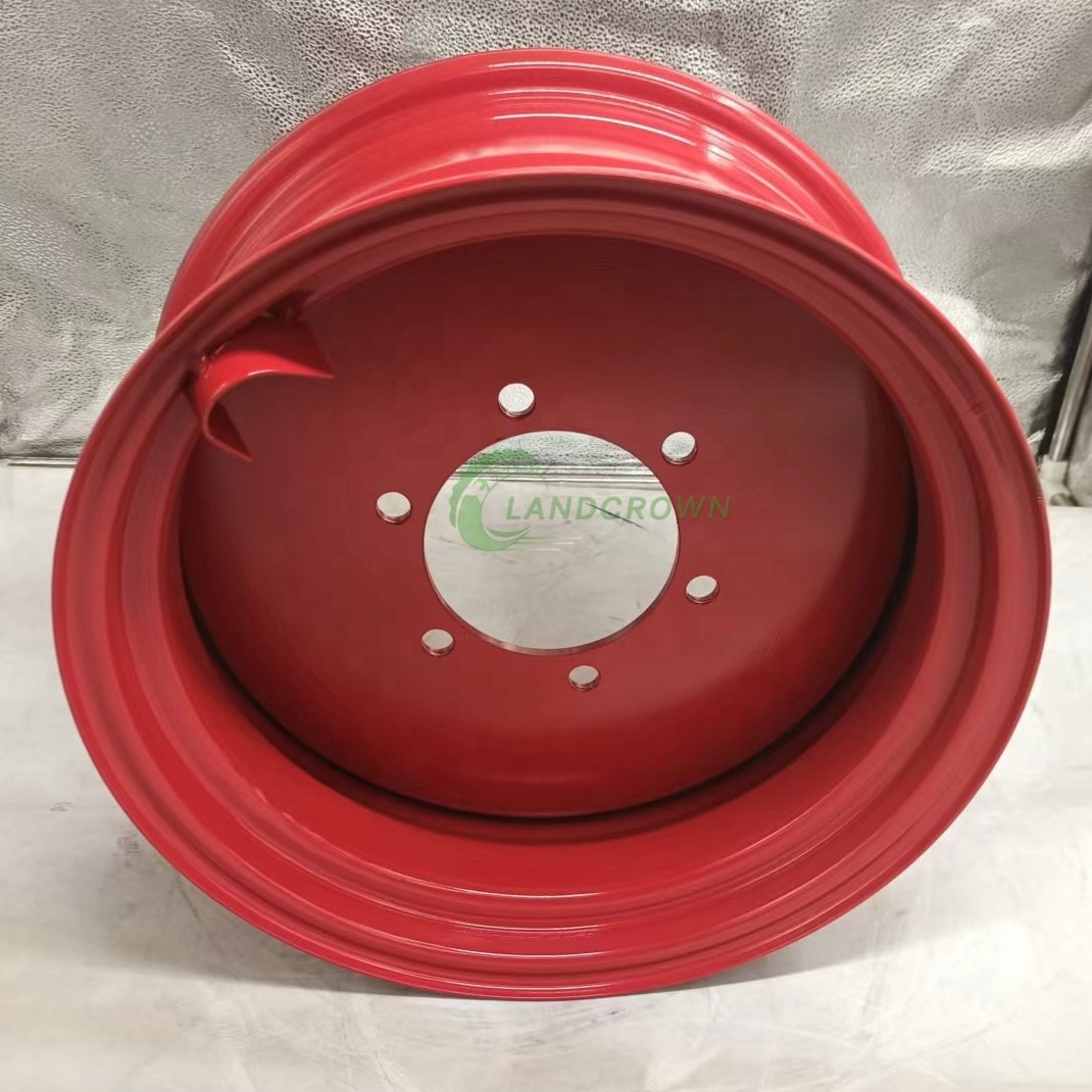 OEM Agricultural Tractor Wheels Heavy Truck Steel Rim in Sizes 15*6 13.6-38 24x8 15x6