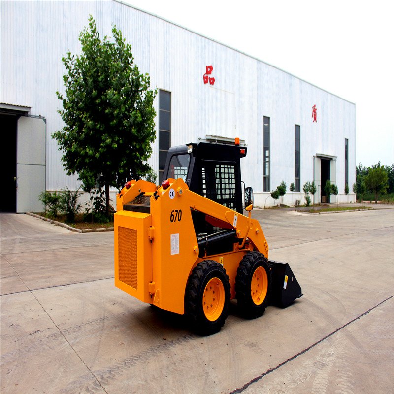 HT50A Racoon Wheel Track Type Mini Skid Steer Loader