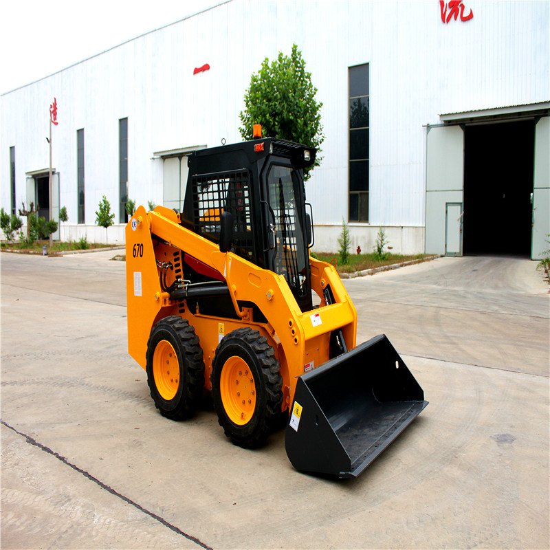 HT50A Racoon Wheel Track Type Mini Skid Steer Loader