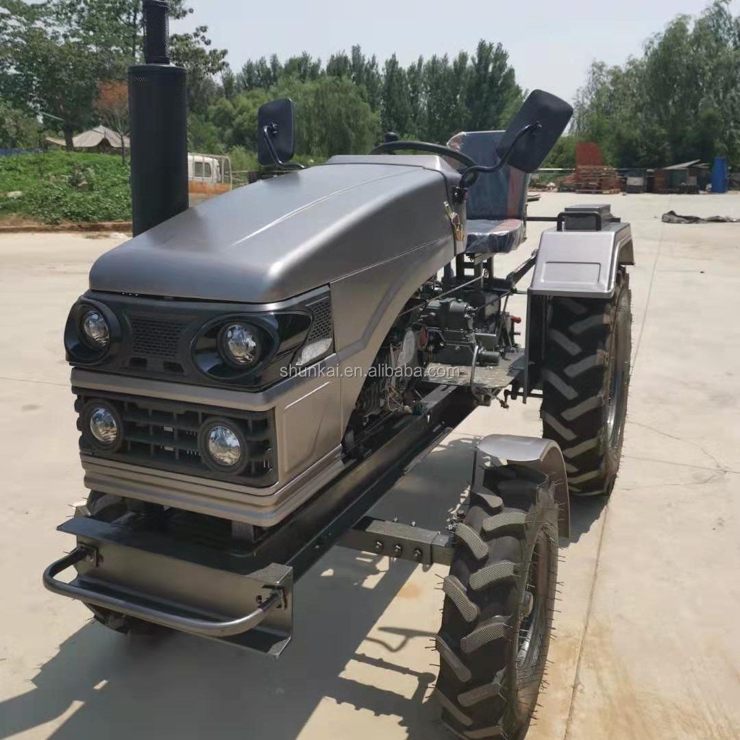 AGRICULTURAL EQUIPMENT 20hp /24hp 2wd Wheeled Mini Tractor With Plow in Pakistan Hot Sale