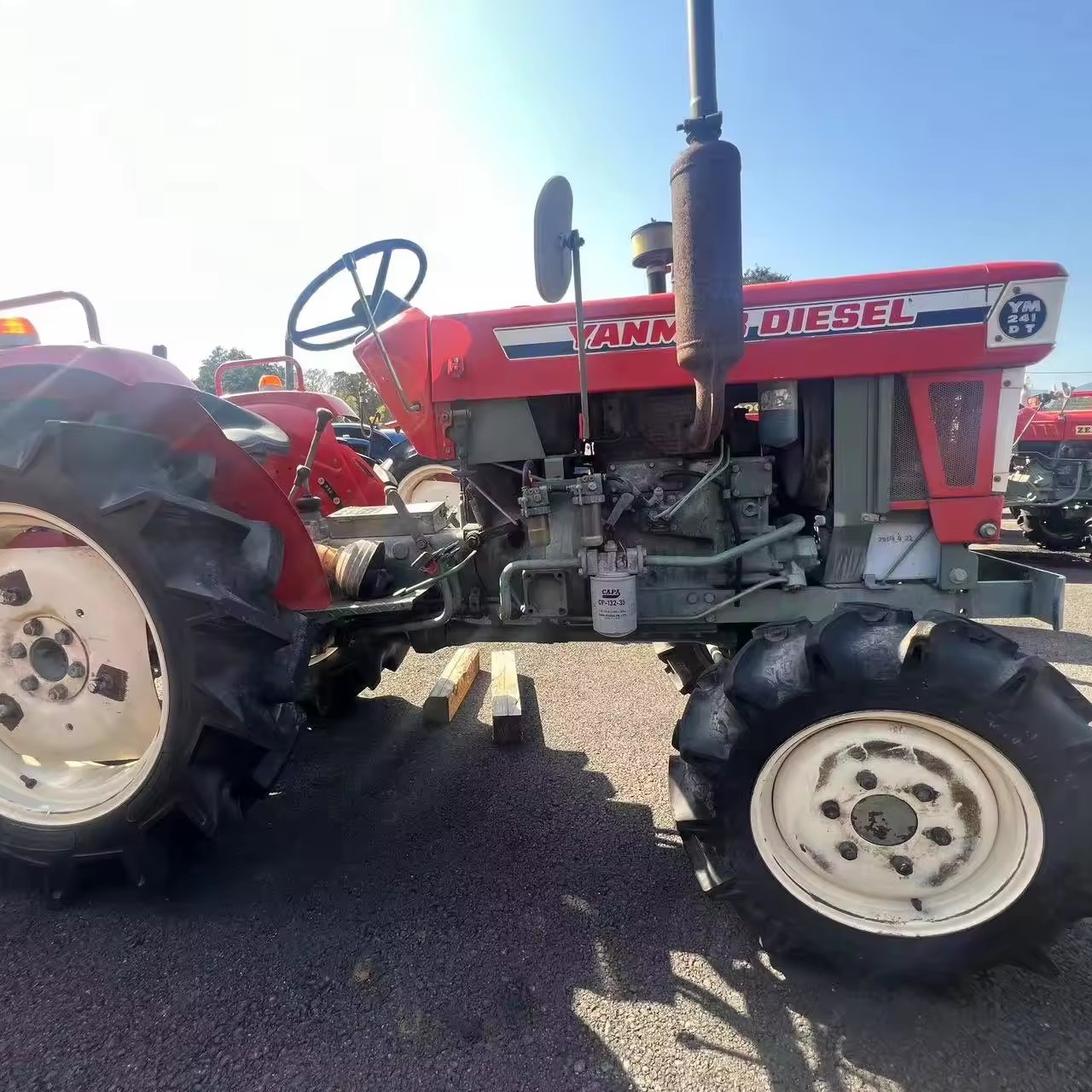 Japan Original Used YANMAR DIESEL Farm Tractors ISeki Wheel Tractor in 25HP 90HP 20HP Rated Power Ships From Japan Port for Sale