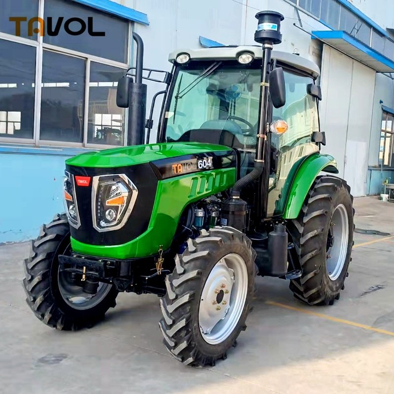 Factory 50hp 60hp 70hp 80hp 90hp 100hp 110hp 4x4 Small Tractors Mini Tractors with Front End Loader Backhoe Agriculture