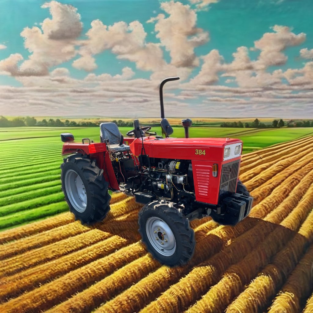 Falath High Quality 38HP Machine Two Wheel Drive Power Tiller Behind diesel Engine Agriculture Walking Tractor
