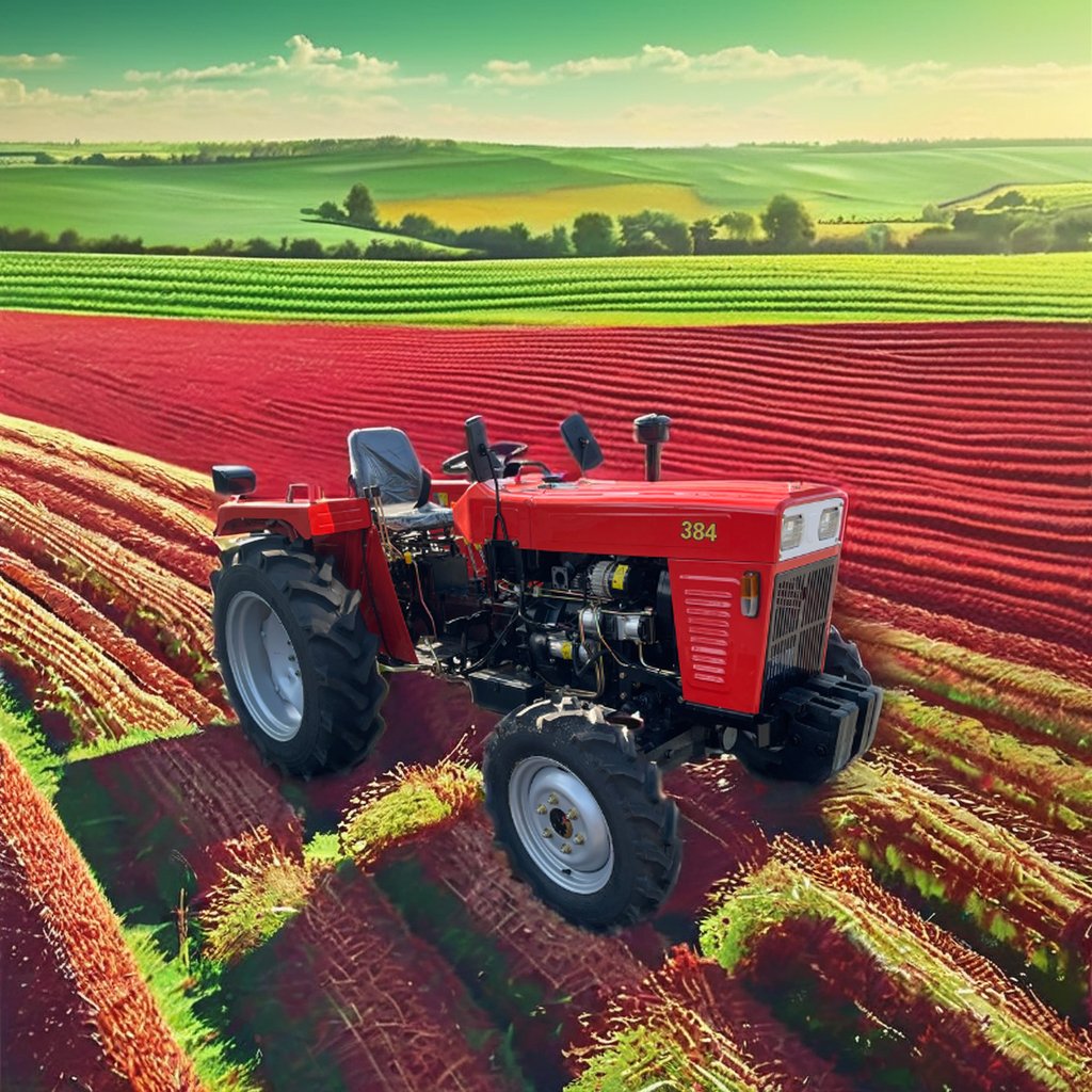 Falath High Quality 38HP Machine Two Wheel Drive Power Tiller Behind diesel Engine Agriculture Walking Tractor