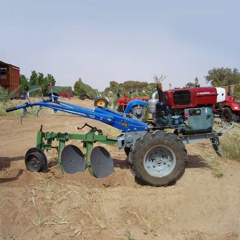 Cultivators 30hp Walk Behind Plough Tractor Paddy Plough Furrow Farm Machinery Disc Plough
