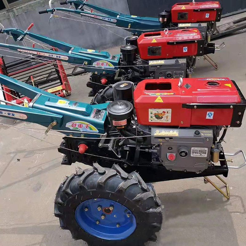 Cultivators 30hp Walk Behind Plough Tractor Paddy Plough Furrow Farm Machinery Disc Plough