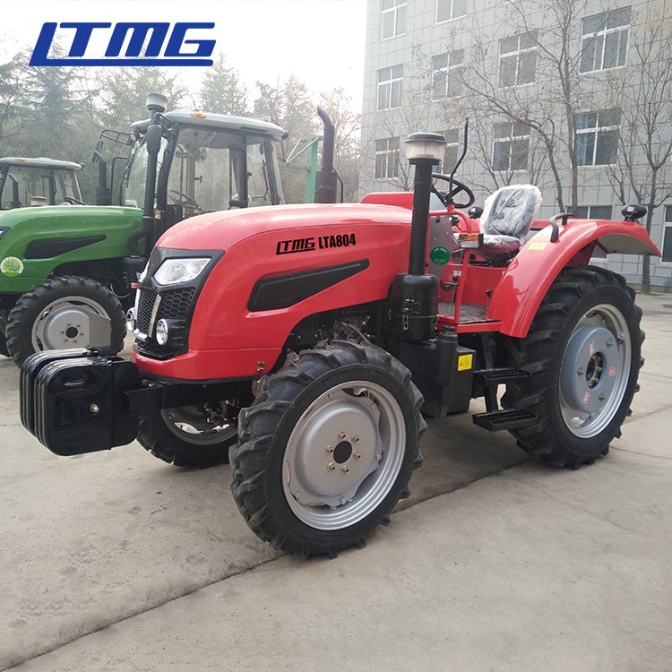 New Agriculture Machine Tractor Truck 80hp 90hp Wheel Farm Tractors for Sale