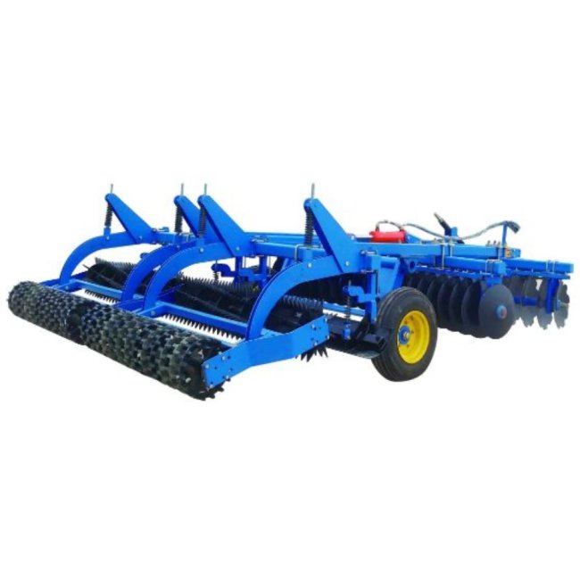 Agricultural Tillage Machinery a Disc Harrow with Tires
