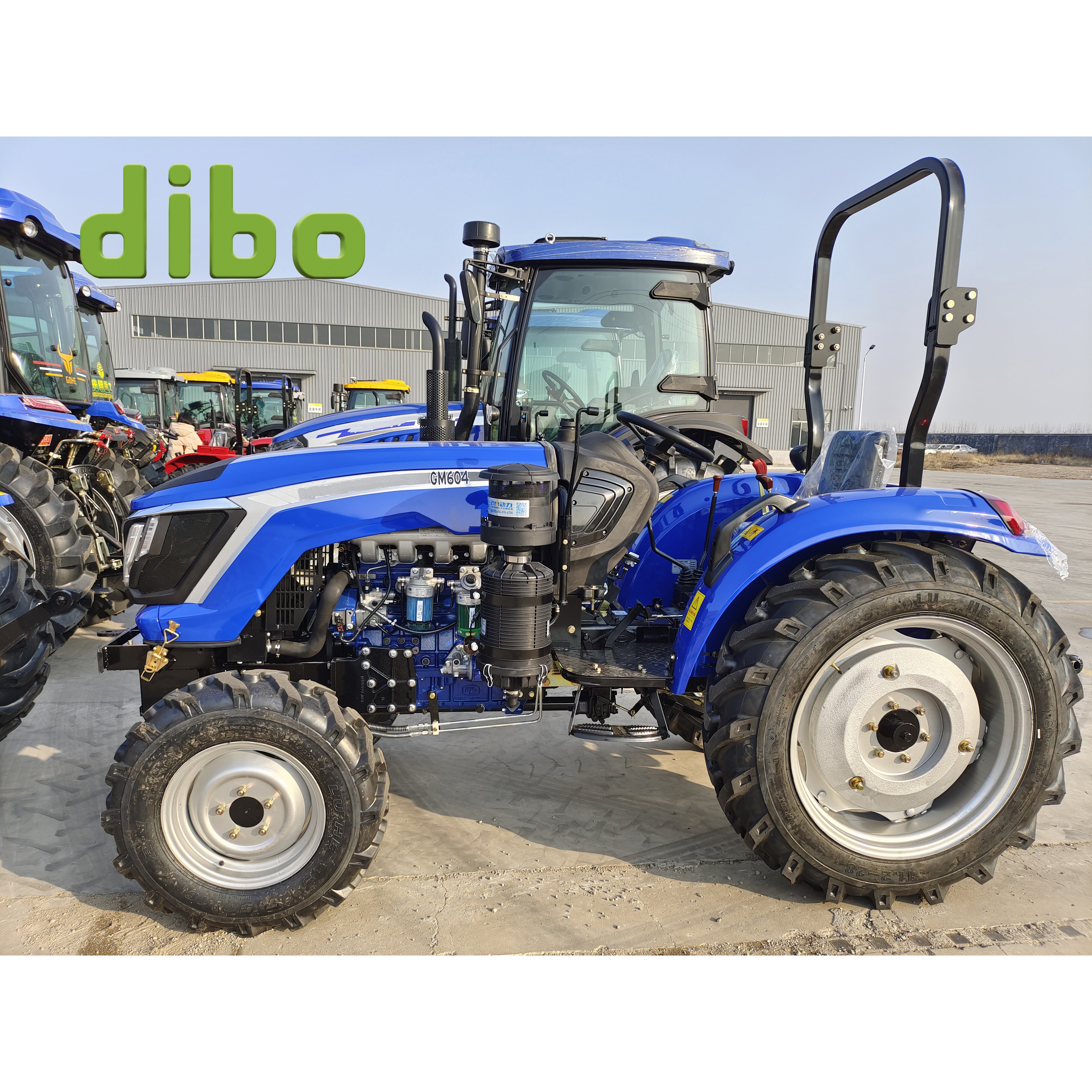 Farm Tractor Agriculture Agricultural Tractors Rice Peanut Potato Harvest 40 50 60 70 80 90 100 120hp Mini Garden Tractors