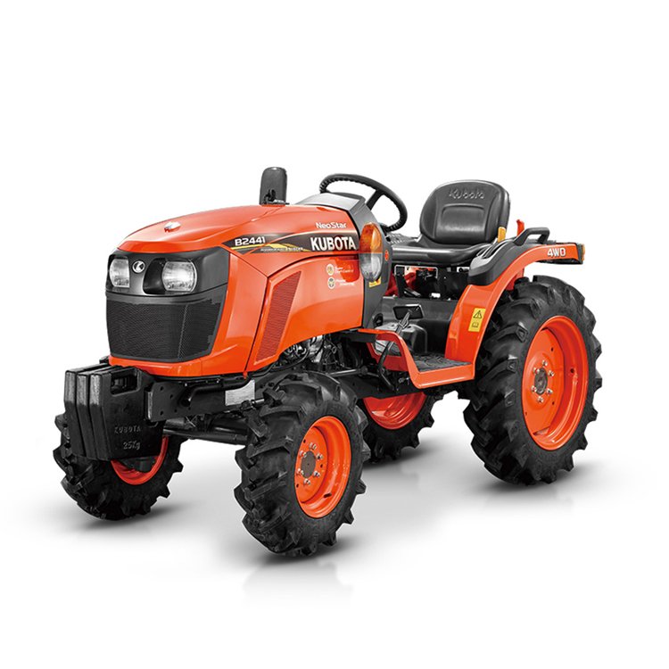 Indian Reputed Exporter's 24HP Kubota B2441 Japan Made 4x4 Mini Agricultural Tractor 4WD Engine Gear Core Farm Use New Used