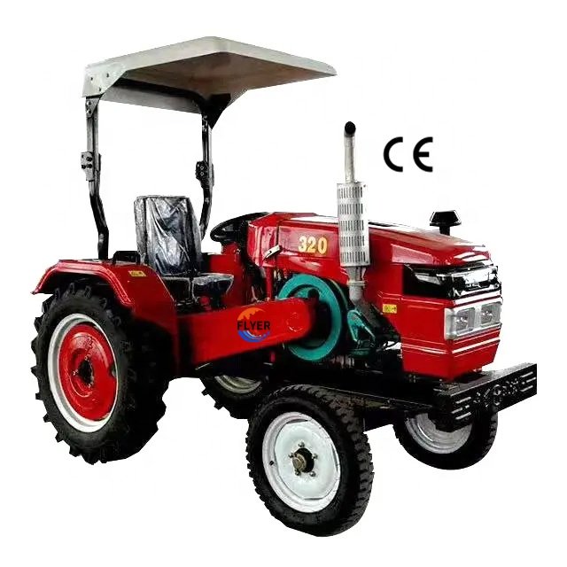 Mini Tractor Belt Driven Farm Tractors and High Power Four Wheel Belts Tractor