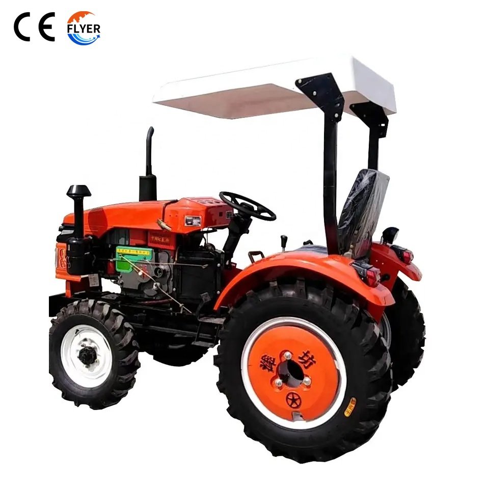 Mini Tractor Belt Driven Farm Tractors and High Power Four Wheel Belts Tractor