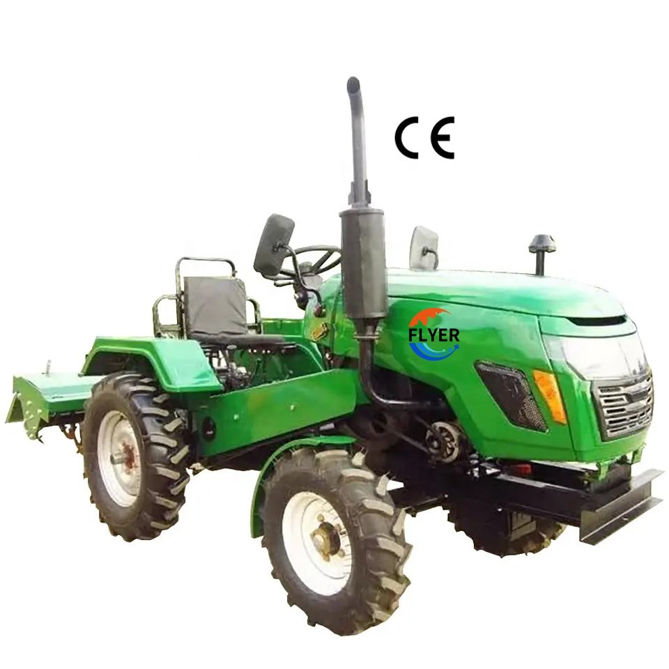 Mini Tractor Belt Driven Farm Tractors and High Power Four Wheel Belts Tractor