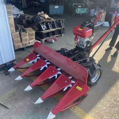 Top Farming 22 Horsepower diesel Water Cooled Engine Motor Small Two Wheel Walking Tractor with Rotary Tiller and Flip Plough