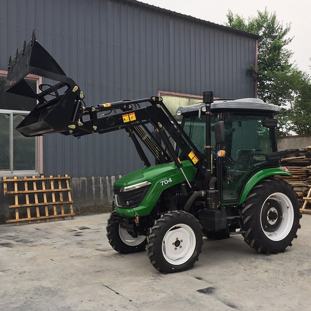 LAND Universal China 40hp 60hp 70hp Mini 4WD Agriculture Tractor Cheap 4x4 Farm Wheel Tractor Diesel Engine