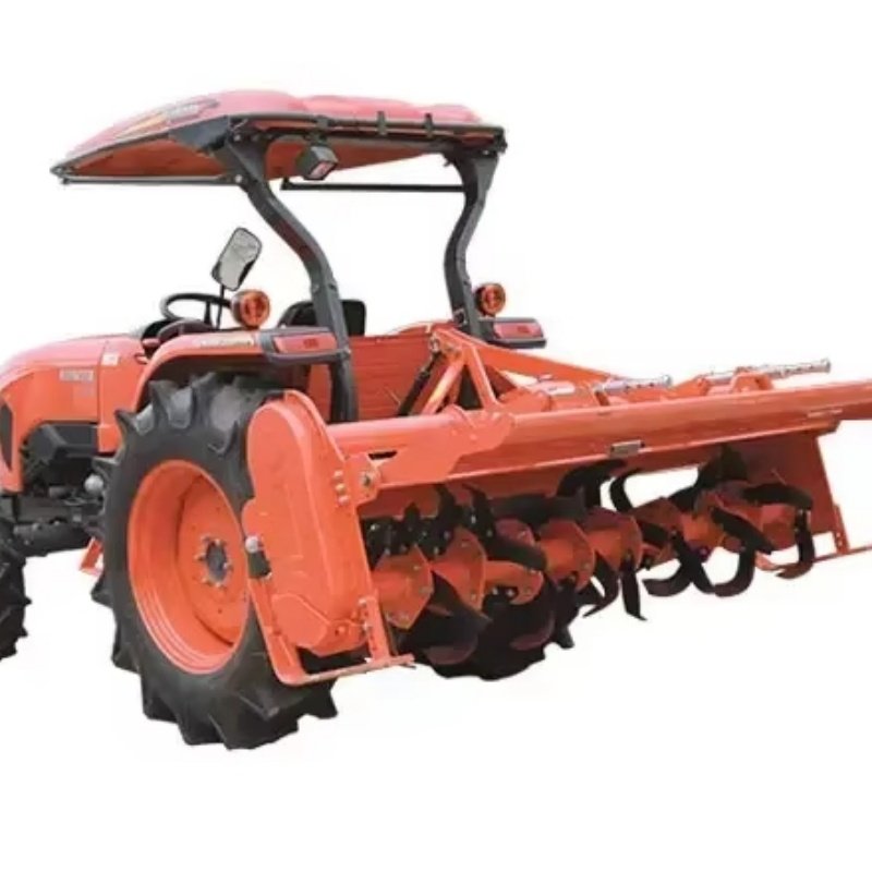 Kubota 50Hp Mini Agricultural Tractor Power Tiller Four Wheel Cultivator with New Core Motor Option