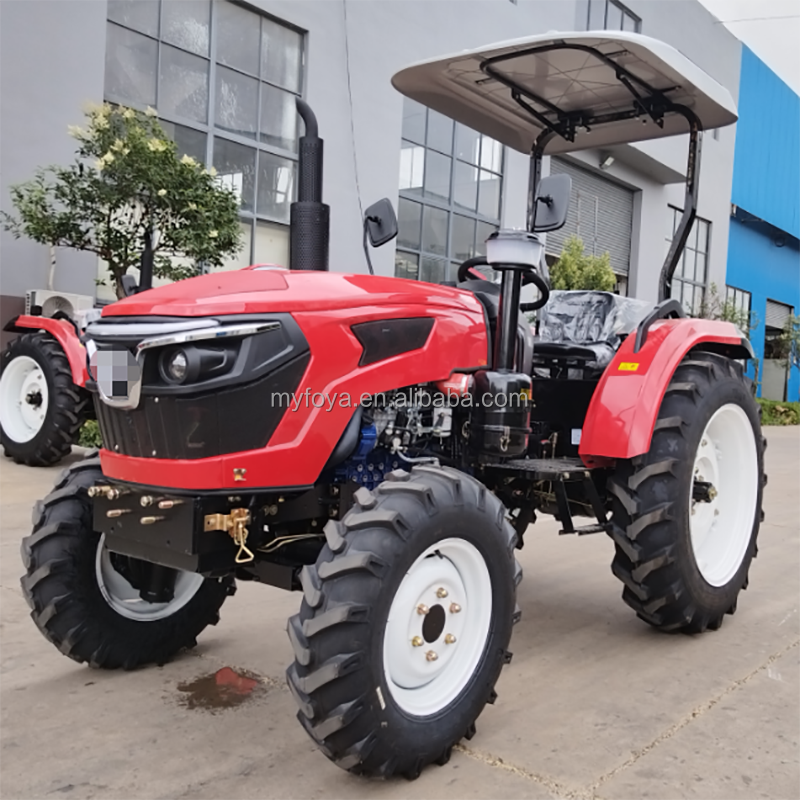 Factory Farming Equipment Wheel Tractor 4WD Tractors Farming Machine Agricultural Tractor for Sale