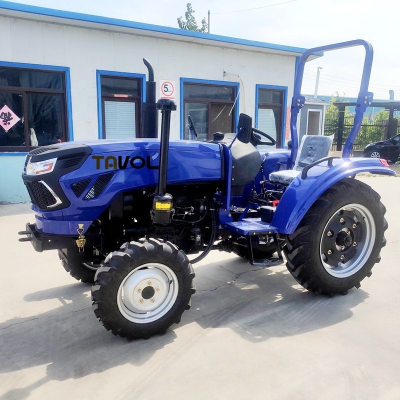 New Chinese Mini Agriculture Four Wheel Drive Tractor Small Compact Orchard Garden Greenhouse Farm Mahindra Tractor Parts Spare