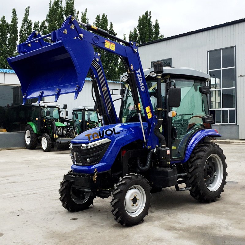 New Chinese Mini Agriculture Four Wheel Drive Tractor Small Compact Orchard Garden Greenhouse Farm Mahindra Tractor Parts Spare