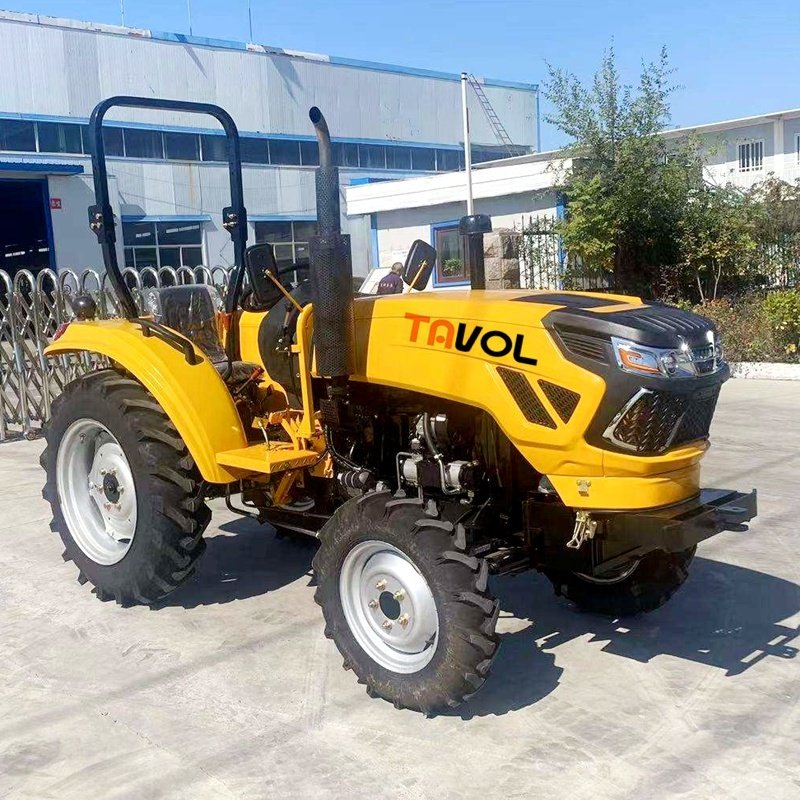 New Chinese Mini Agriculture Four Wheel Drive Tractor Small Compact Orchard Garden Greenhouse Farm Mahindra Tractor Parts Spare