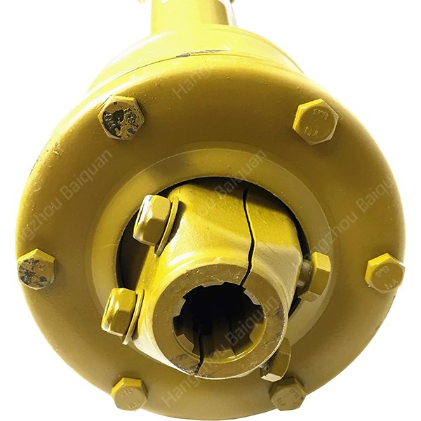 3-Point Tiller Slip Clutch PTO Shaft for Rotary Tiller for 1-3/8*6 QR 1-3/8 RND 6 Spline Both Ends 32*-40* Inch Long