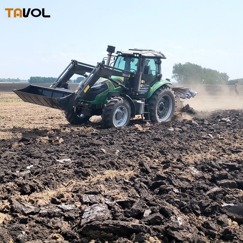 4X4 Wheel 4WD 40hp 50hp 60hp 70hp 90hp 100hp Tractor Front Loader Farm Garden Tractor