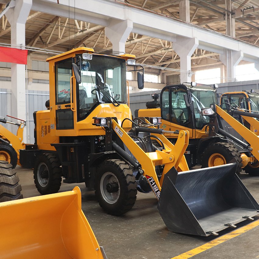 China New Wheel Loader 1ton Agricultural Compact Loader for Sale