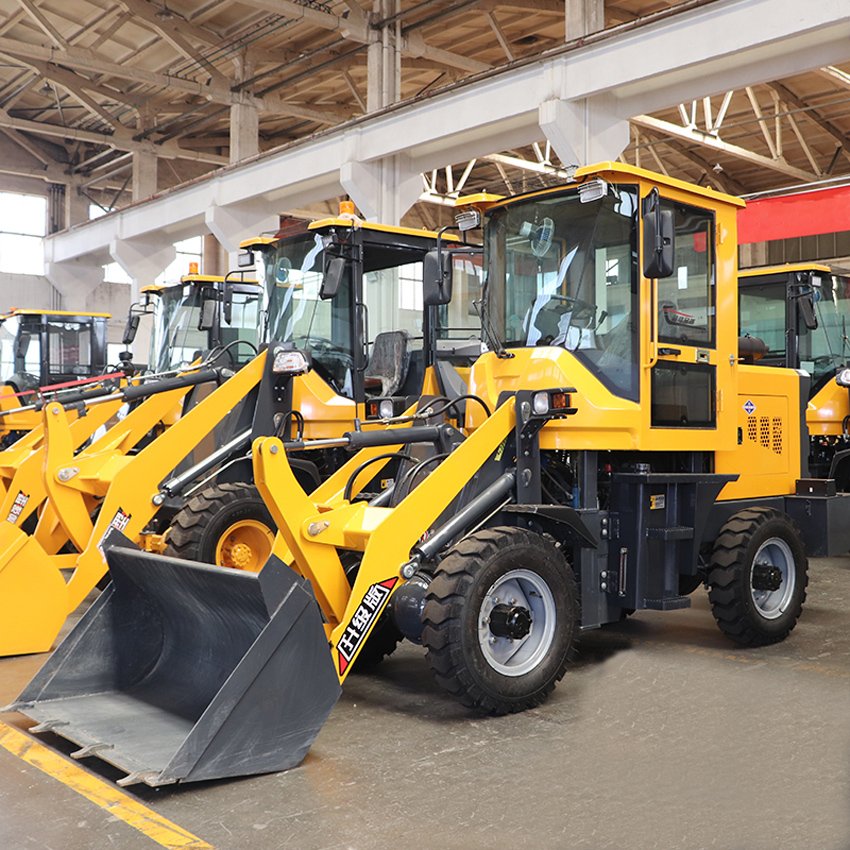 China New Wheel Loader 1ton Agricultural Compact Loader for Sale