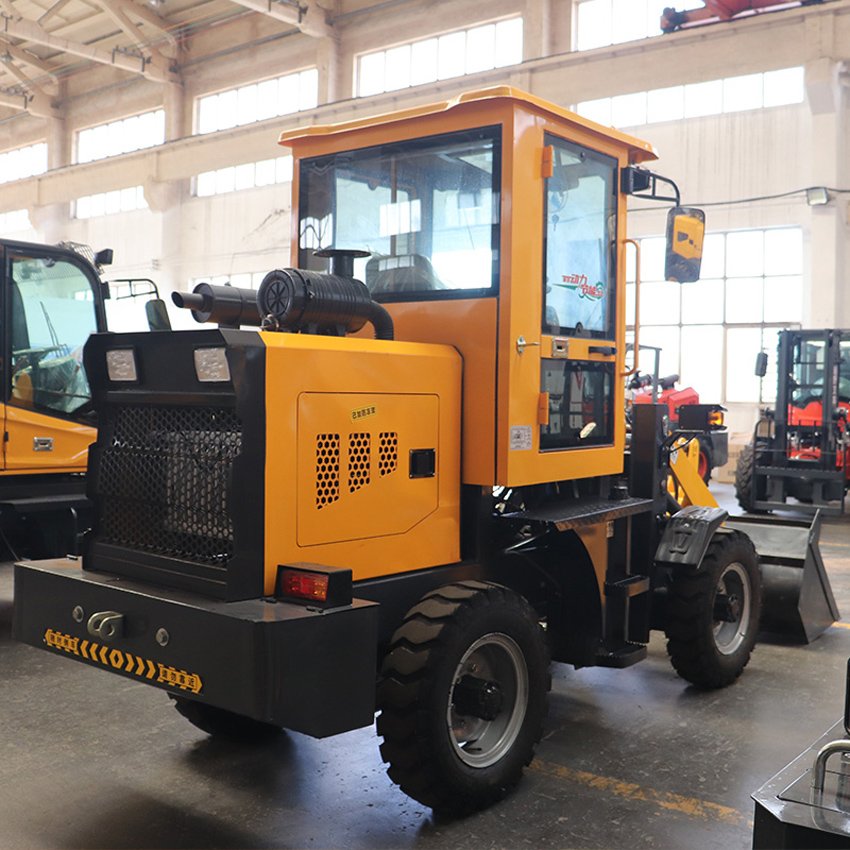 China New Wheel Loader 1ton Agricultural Compact Loader for Sale