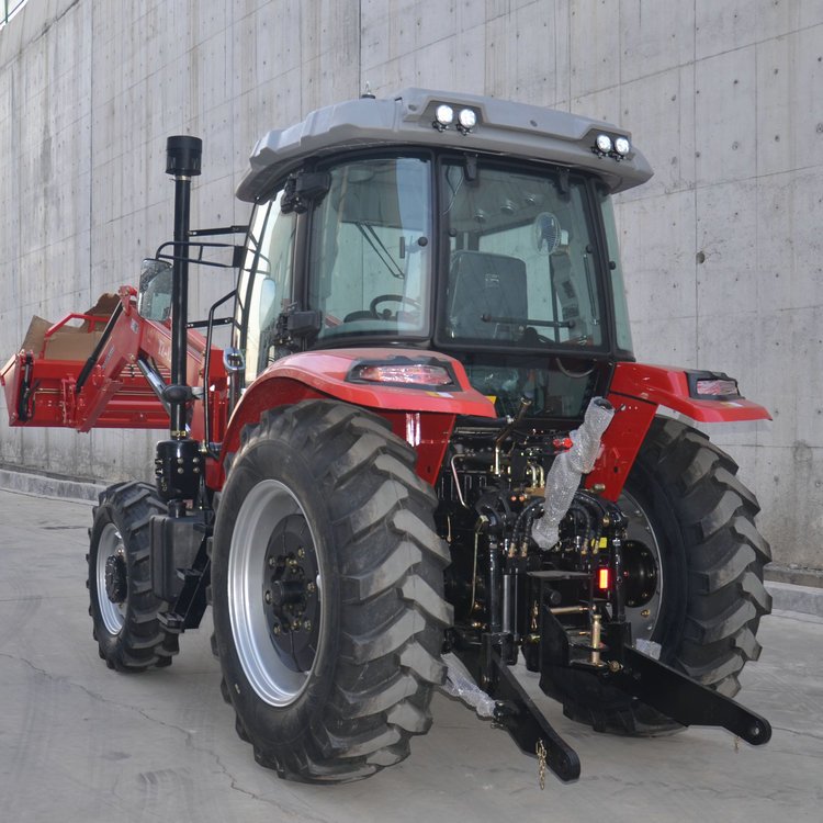 Front End Loader 130hp 4WD Agricultural Multifunctional Cab Cabin Big Farm YTO Large Tractor for Agriculture