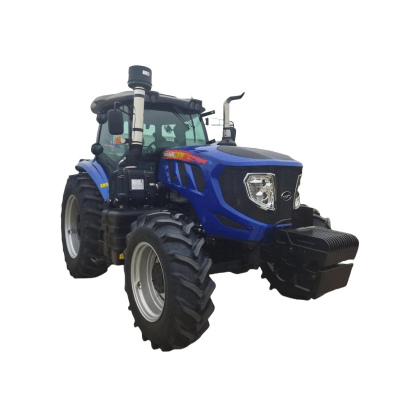 New 90-260HP Wheel Tractors 4x4 4WD Agricultural Front Loader Diesel Tractors for Farms