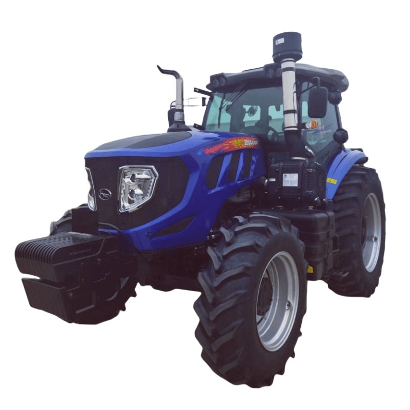 New 90-260HP Wheel Tractors 4x4 4WD Agricultural Front Loader Diesel Tractors for Farms