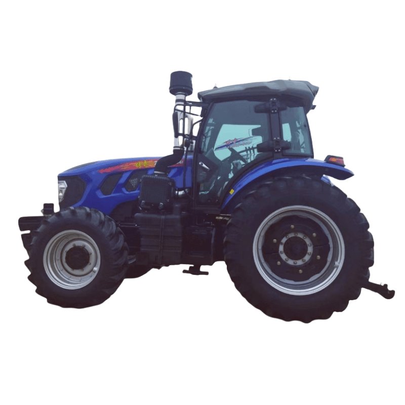 New 90-260HP Wheel Tractors 4x4 4WD Agricultural Front Loader Diesel Tractors for Farms