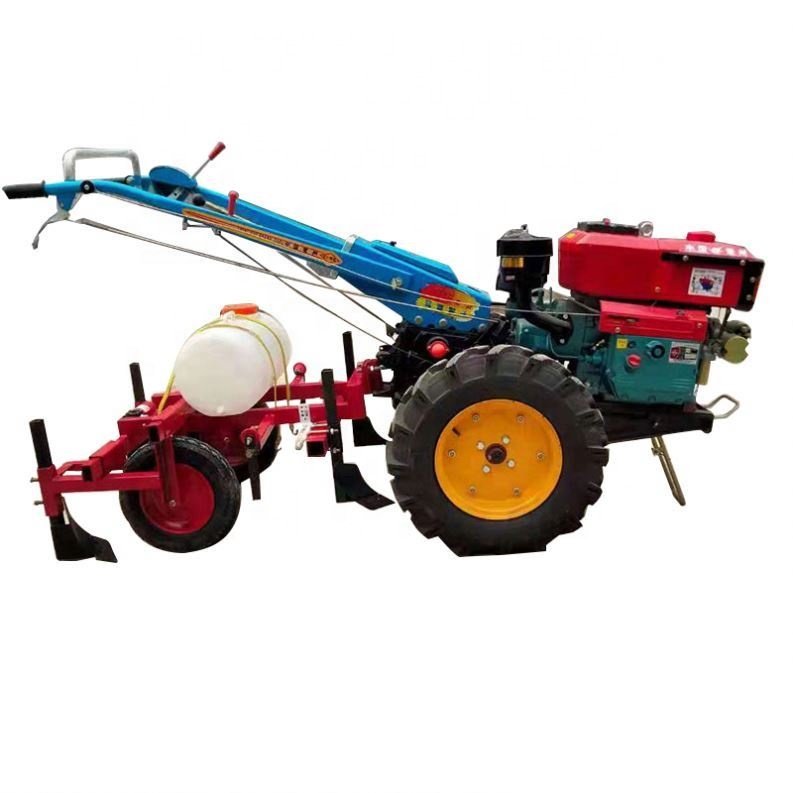 Agricultural Powered Diesel Generator Two Wheel Farm Tractor 22hp 25hp Tractor Power Tiller Walking Tractor Powertiller