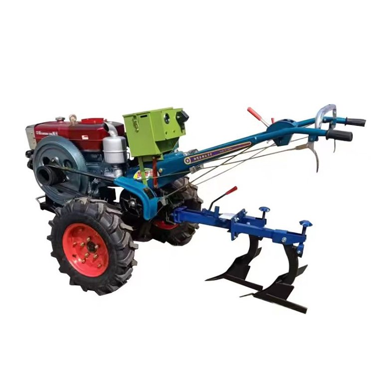Cheap Price Agricultural Machine Diesel Engine Mini Walking Tractor Cultivator Rotary/ Mini Power Tiller Hand Walking Tractor