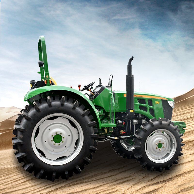 4x4 Agricultural Large Four-wheel Drive Agricultural Tractors Farm Tractor with Loader 50-100 hp Farm Tractor