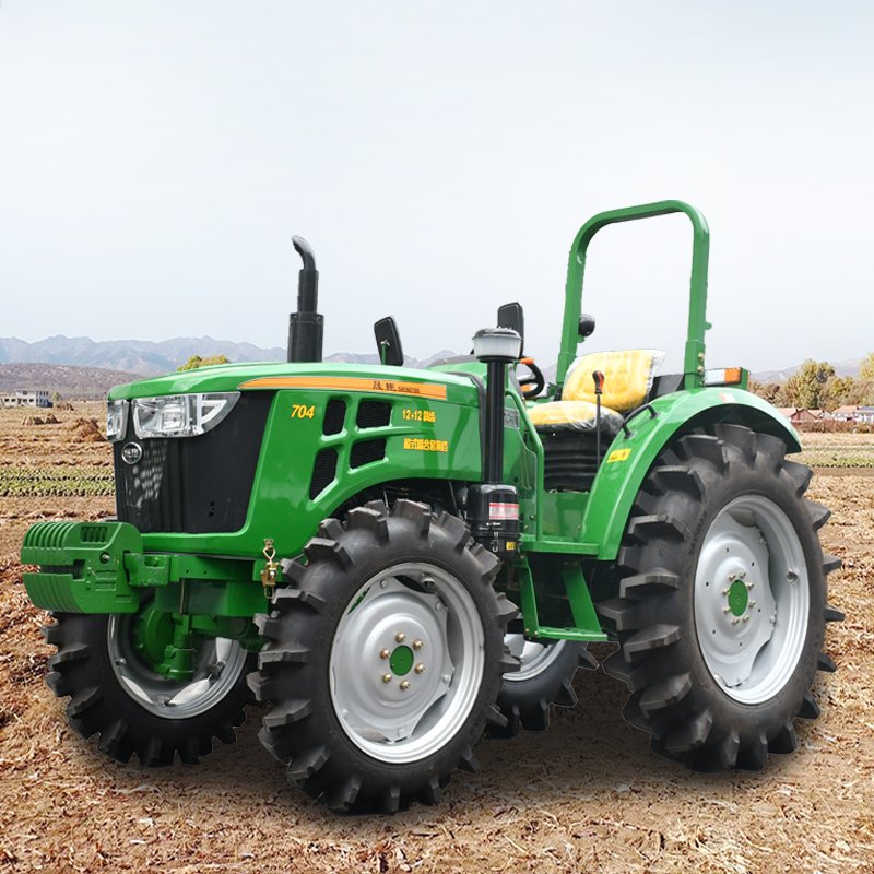 4x4 Agricultural Large Four-wheel Drive Agricultural Tractors Farm Tractor with Loader 50-100 hp Farm Tractor