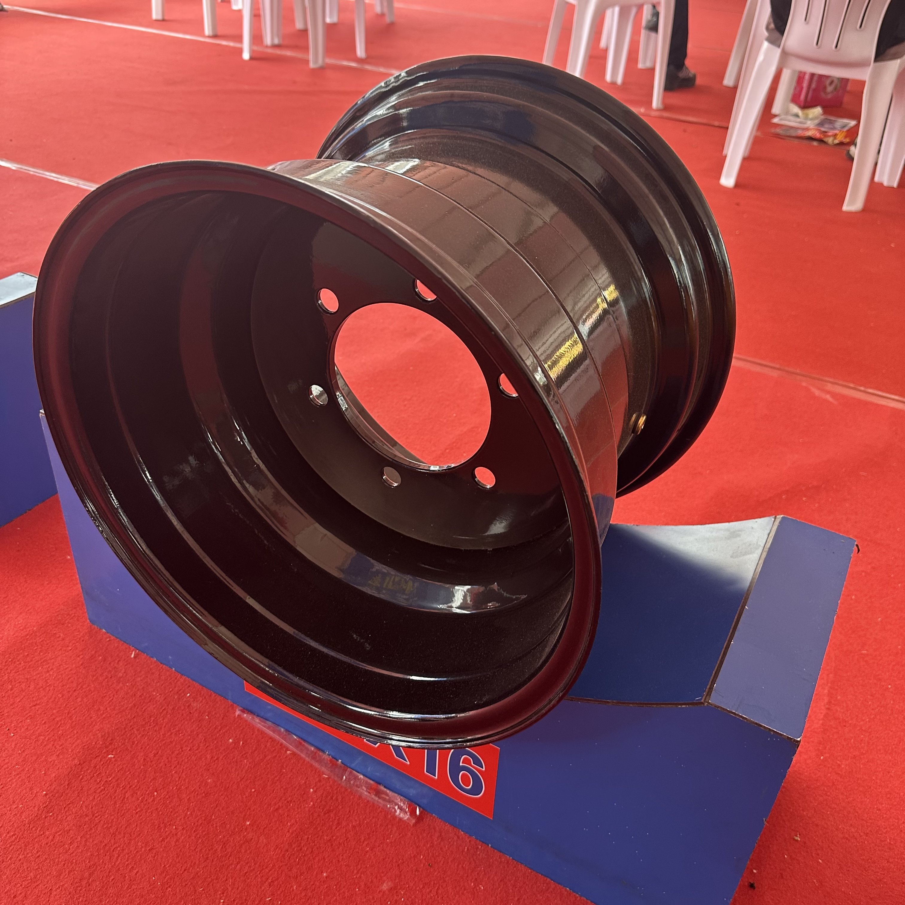 Rims Manufacturer 13x17 Inch Agricultural Tractor Steel Rims for 15.0/55-17 Tires