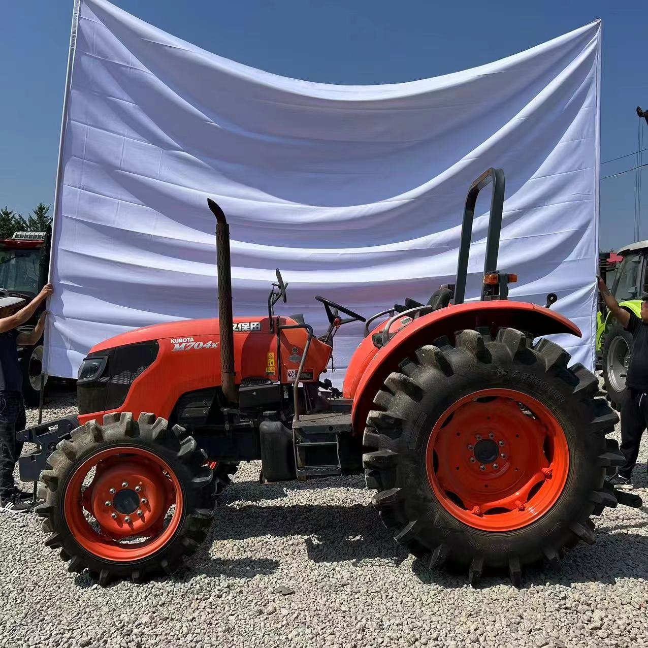 70 hp Kubota Tractor Farm Agriculture Machine 4x4WD Wheeled Drive Used Kubota Tractors Made From Supplier