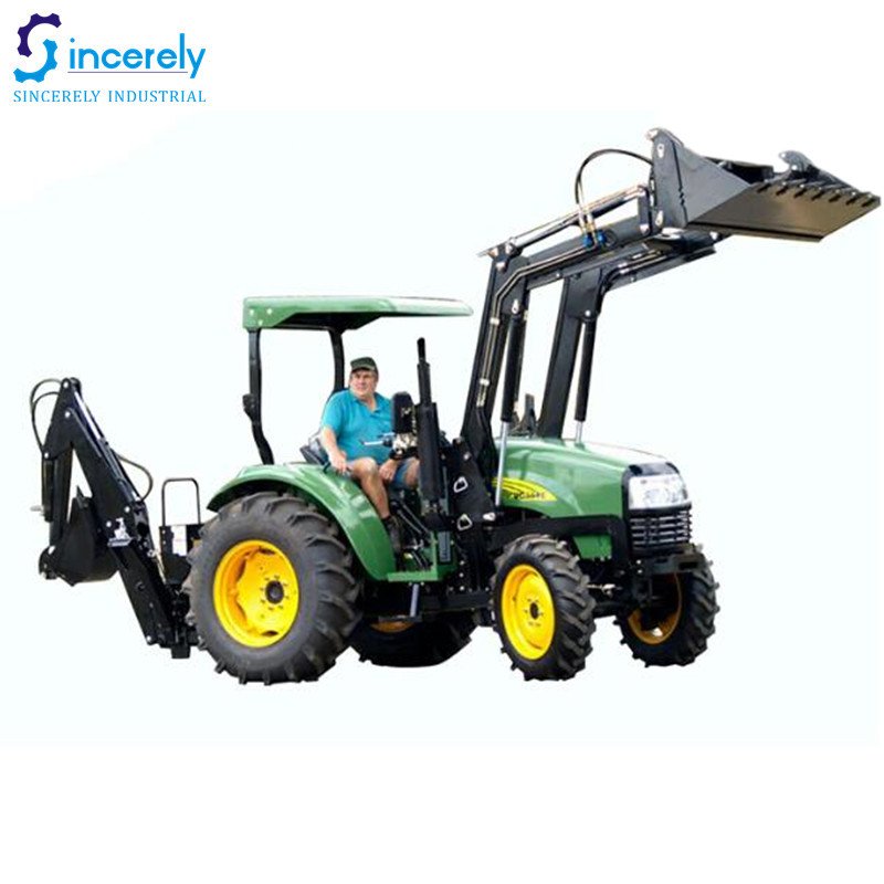 40 Horse Power 4 Wheel Drive Tractor With Front End Loader Farm Tractor Agricultural Tractor