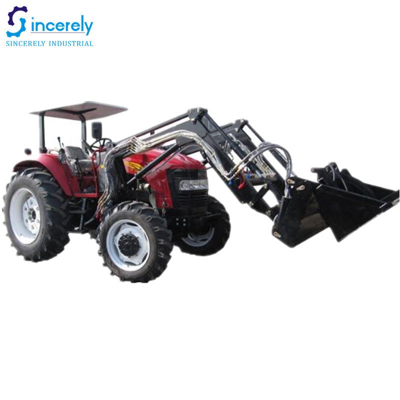 40 Horse Power 4 Wheel Drive Tractor With Front End Loader Farm Tractor Agricultural Tractor