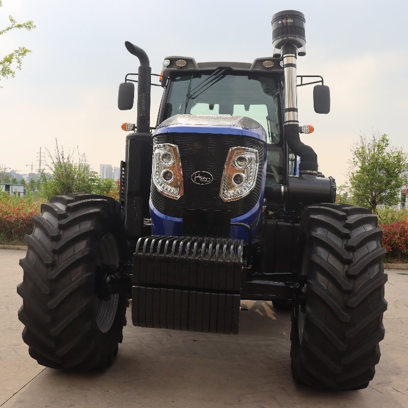 260HP Blue Agricultural Diesel Tractor Sustainable Farmer Tractor Engines Ih Tractor Case Piece